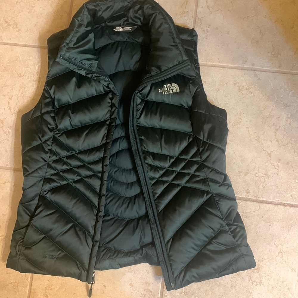North Face Forest Green Vest